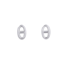 将图像加载到图库查看器中，HERMES Chaine d'Ancre Farandole Earrings Size TPM SV925
