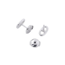 将图像加载到图库查看器中，HERMES Chaine d'Ancre Farandole Earrings Size TPM SV925
