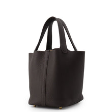 Load image into Gallery viewer, HERMES Picotin Lock Be Blanc Taurillon Clemence Size PM
