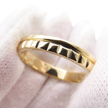 将图像加载到图库查看器中，Boucheron Quatre Radiant Ring Half Size 64/#24JAL00251 18K Yellow Gold
