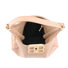 将图像加载到图库查看器中，BALENCIAGA BB Soft Hobo Bag Beige8019282ABEC2621 Calf Leather Size Small
