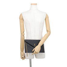 将图像加载到图库查看器中，SAINT LAURENT PARIS Gabby Clutch Bag Black6855961EL071000 Lambskin
