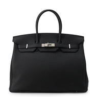 HERMES Birkin Black Togo Leather Size 35