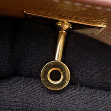 Load image into Gallery viewer, HERMES Kelly wallet long to go Gold Epsom
