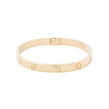 将图像加载到图库查看器中，CARTIER Love Bracelet Medium Model Size 16/MediumB6081516 18K Yellow Gold
