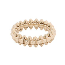 将图像加载到图库查看器中，CARTIER Crash de Cartier Ring Size Small/53/#13B4238453/B4238400 18K Yellow Gold

