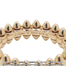 将图像加载到图库查看器中，CARTIER Crash de Cartier Ring Size Small/53/#13B4238453/B4238400 18K Yellow Gold
