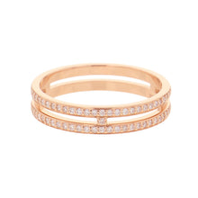 Load image into Gallery viewer, HERMES Ariane Ring Size PM/50/#10H119699B 18K Pink Gold

