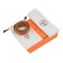 Load image into Gallery viewer, HERMES Evelyne Long Amazon Gold Taurillon Clemence Size TPM
