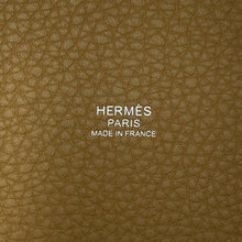 将图像加载到图库查看器中，HERMES Picotin Lock Dune Taurillon Clemence Size PM
