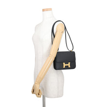 Load image into Gallery viewer, HERMES Constance3 Miroir Black Epsom Size Mini

