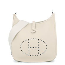 Load image into Gallery viewer, HERMES Evelyne3 Craie Taurillon Clemence Size PM
