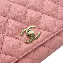 将图像加载到图库查看器中，CHANEL Coco Handle 2WAYHandbag PinkAS2215 Caviar Leather Size XXS
