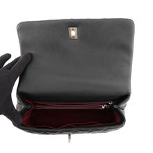 Load image into Gallery viewer, CHANEL Coco Handle Matelasse BlackA92991 Caviar Leather Size 29
