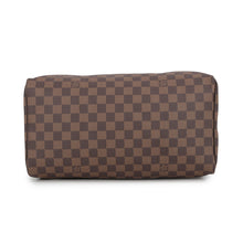 将图像加载到图库查看器中，LOUIS VUITTON Speedy RedN41363 Damier Ebene Canvas Size 35
