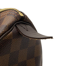 将图像加载到图库查看器中，LOUIS VUITTON Speedy RedN41363 Damier Ebene Canvas Size 35
