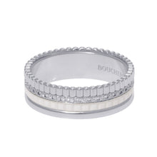 Load image into Gallery viewer, Boucheron Quatre Double White Diamond Ring Size Small/59/#19 WhiteJRG03277 K18WG Ceramic
