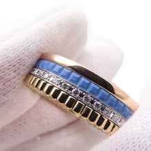 将图像加载到图库查看器中，Boucheron Quatre Blue Diamond Ring Size Small/59/#19 BlueJRG03028 K18YG K18PG K18WG Ceramic
