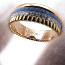 将图像加载到图库查看器中，Boucheron Quatre Blue Diamond Ring Size Small/59/#19 BlueJRG03028 K18YG K18PG K18WG Ceramic
