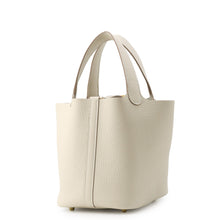 Load image into Gallery viewer, HERMES Picotin Lock Craie Taurillon Clemence Size PM
