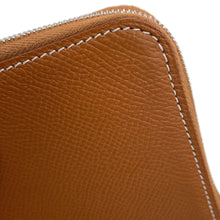Load image into Gallery viewer, HERMES Azap compact silk in Gold Epsom
