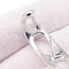Load image into Gallery viewer, HERMES Chaine d'Ancre Punk Anchor Earrings SV925

