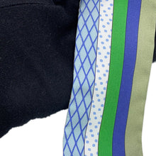 将图像加载到图库查看器中，HERMES Twilly Grand Theater Nouveau Blue Gacier/Green/White Silk100%
