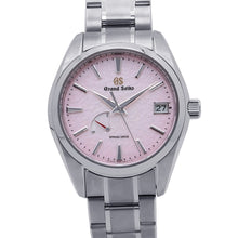 将图像加载到图库查看器中，SEIKO Grand Seiko Heritage Collection Caliber 9R 20th Anniversary W41mm TI pink gradation DialSBGA497G
