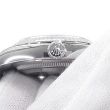 将图像加载到图库查看器中，ROLEX Datejust 36 W36mm Stainless Steel K18WG Slate Dial126234
