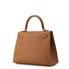 将图像加载到图库查看器中，HERMES Kelly Gold Epsom Size 25
