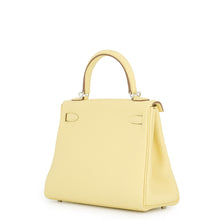 将图像加载到图库查看器中，HERMES Kelly Retourne Jaune Poussin Togo Leather Size 25
