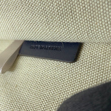 Load image into Gallery viewer, JIMMY CHOO Mini tote Blue/Navy Canvas Leather

