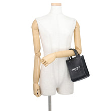 Load image into Gallery viewer, JIMMY CHOO North South Tote Bag BlackMININSTOTEANR Smooth Calf Leather Size Mini

