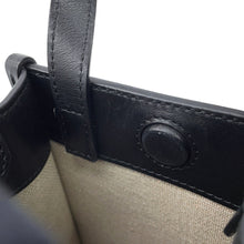 Load image into Gallery viewer, JIMMY CHOO North South Tote Bag BlackMININSTOTEANR Smooth Calf Leather Size Mini
