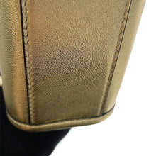 将图像加载到图库查看器中，JIMMY CHOO N/S Tote Star GoldMININSTOTEAUR Calf Leather Rhinestone Size Mini
