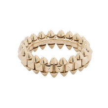 将图像加载到图库查看器中，CARTIER Crushed Cartier Ring Size SM/50/#10B4238400 18K Yellow Gold
