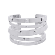 将图像加载到图库查看器中，HERMES Clou de H Bangle Size 16 SV925
