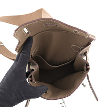 将图像加载到图库查看器中，HERMES Kelly Akkad Etoupe Togo Leather Size PM

