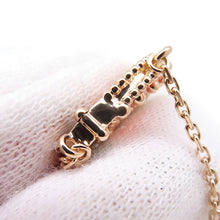 将图像加载到图库查看器中，Van Cleef &amp; Arpels Lucky Spring Pendant Open Wing Ladybug Onyx/CarnelianVCARP9X000 18K Pink Gold
