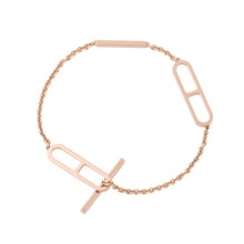 将图像加载到图库查看器中，HERMES Ever Chaine d'Ancre Bracelet Size ST 18K Pink Gold
