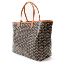 将图像加载到图库查看器中，GOYARD Saint Louis Black/NaturalSTLOUIPMLTY01CL03P PVC Leather Size PM
