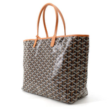将图像加载到图库查看器中，GOYARD Saint Louis Black/NaturalSTLOUIPMLTY01CL03P PVC Leather Size PM
