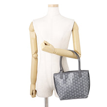 将图像加载到图库查看器中，GOYARD Anju GrayANJOUSMINCG51TY51P PVC Calf Leather Size Mini
