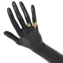 Load image into Gallery viewer, Van Cleef &amp; Arpels Frivol Entre Le Door Ring Size 50/#10VCARP3W550/VCARP3W500 18K Yellow Gold
