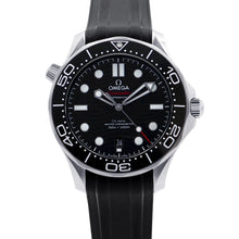 将图像加载到图库查看器中，OMEGA Seamaster Diver 300M W42mm Stainless Steel Rubber Black Dial210.32.42.20.01.001
