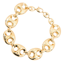 将图像加载到图库查看器中，GUCCI Marine Choker Gold Plated

