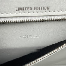 将图像加载到图库查看器中，BALENCIAGA Adidas Collaboration Hourglass 2-Way Handbag White/Black593546 Leather Size Small
