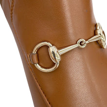 将图像加载到图库查看器中，GUCCI Jordaan Boots Brown827860 AADP3 2718 Nappa Leather Size 39
