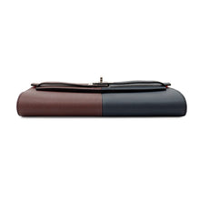 将图像加载到图库查看器中，HERMES Kelly Wallet Long To Go Casaque Blue Indigo/Rouge Sellier/Rose Texas Epsom
