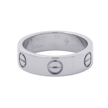 将图像加载到图库查看器中，CARTIER Love Ring Size Classic/53/#13B4084753/B4084700 18K White Gold
